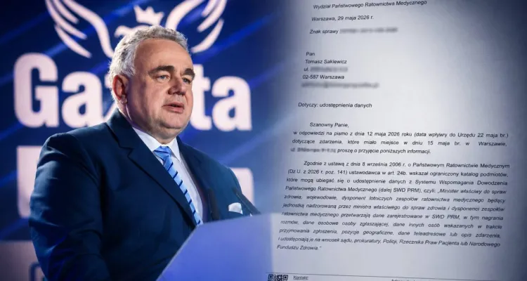 Fałszywy alarm u Sakiewicza. Czy służby wojewody mają coś do ukrycia? Prezes TV Republika pokazał pismo