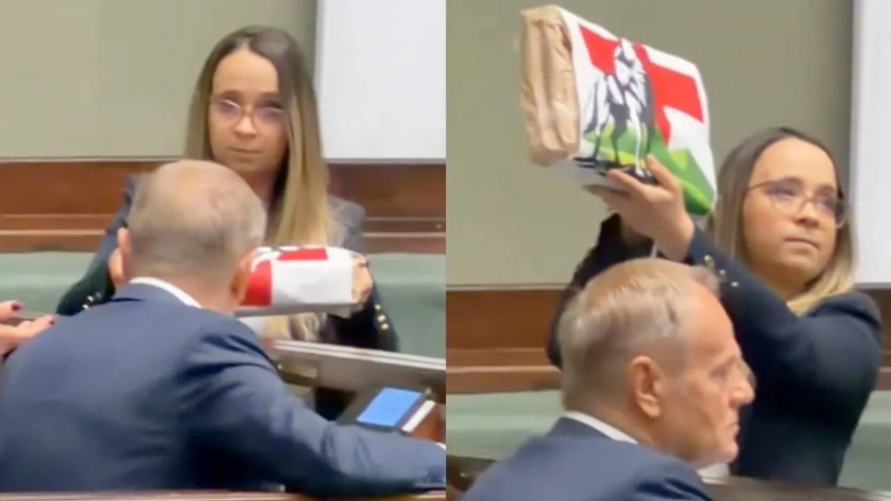 „Byś się wstydził!”. Ostre sceny po reakcji Tuska w Sejmie [WIDEO]