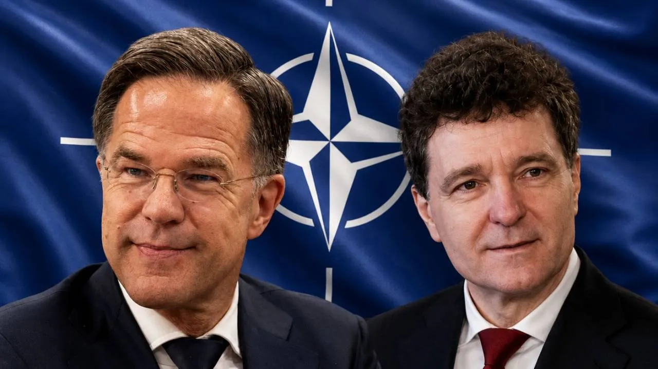 Mark Rutte i Nicusor Dan