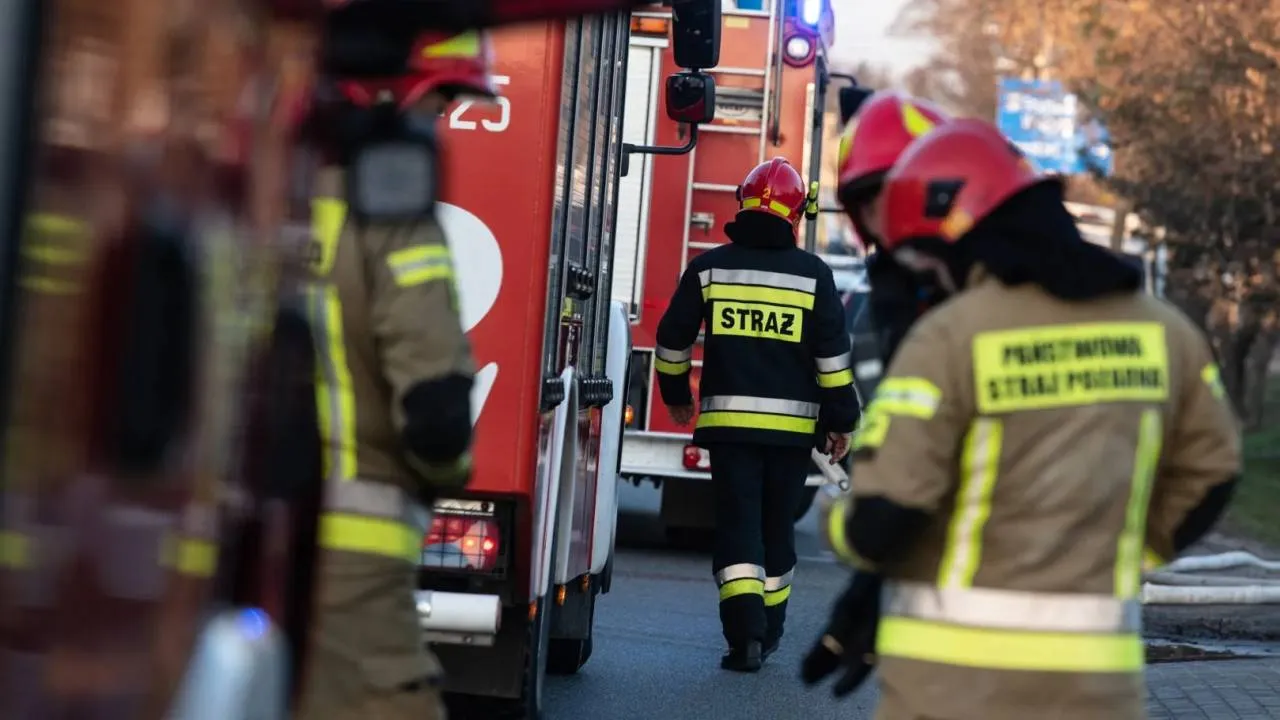 Pożar w pow. wołomińskim gasi ponad 1500 osób