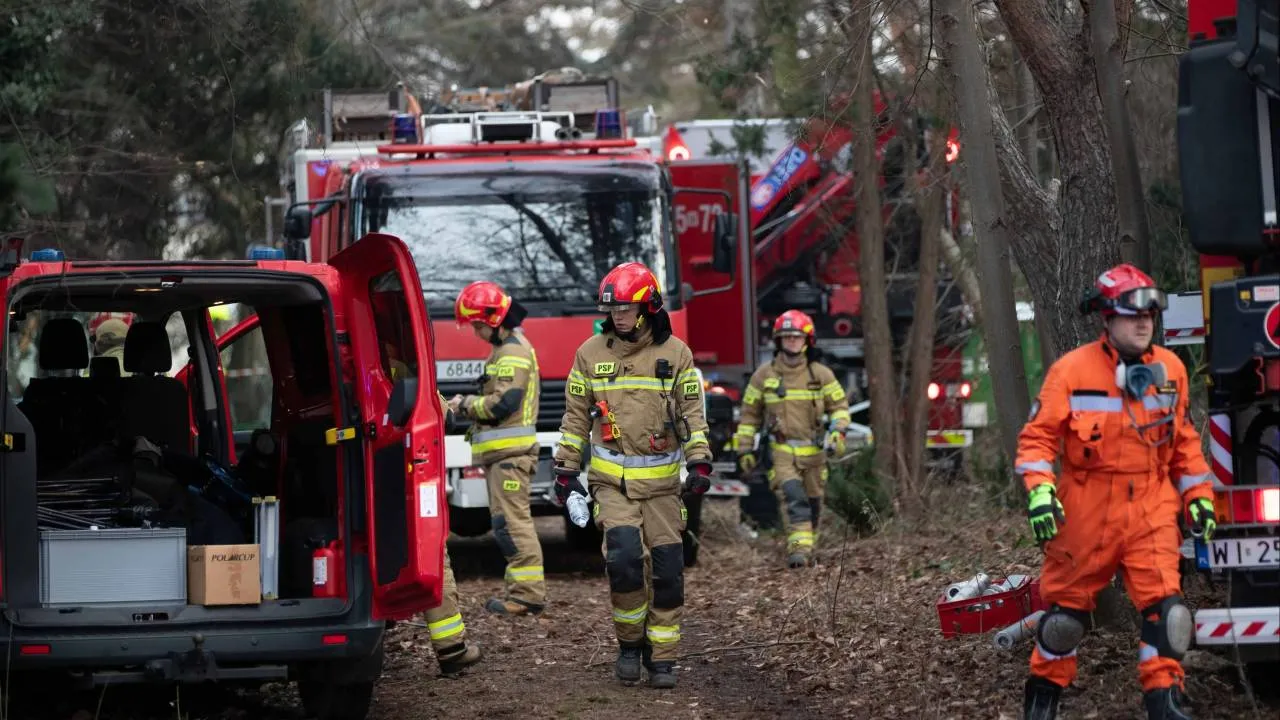 Wypadek na drodze krajowej. Jedna osoba ranna