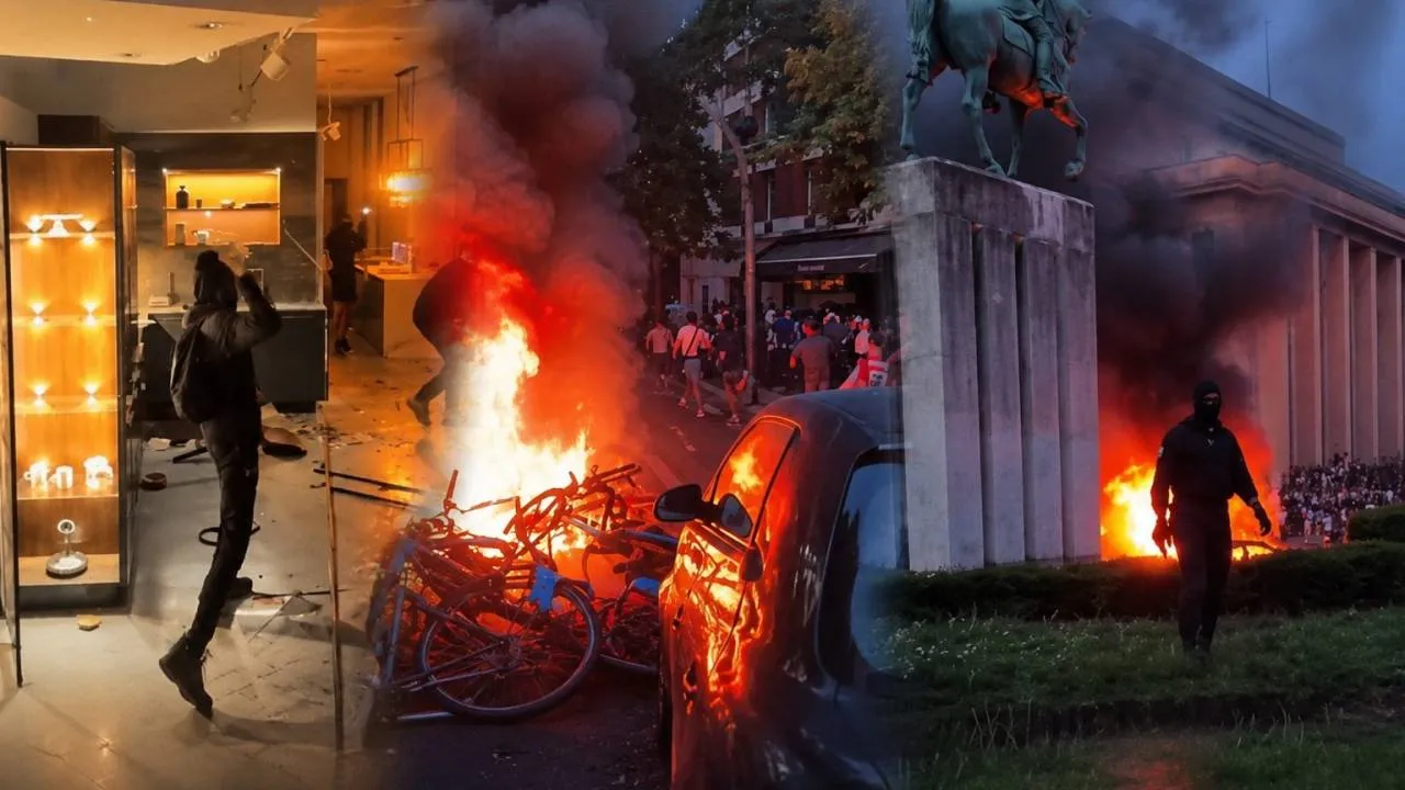 Paryż zapłonął po finale Ligi Mistrzów. Setki zatrzymanych we Francji [WIDEO]