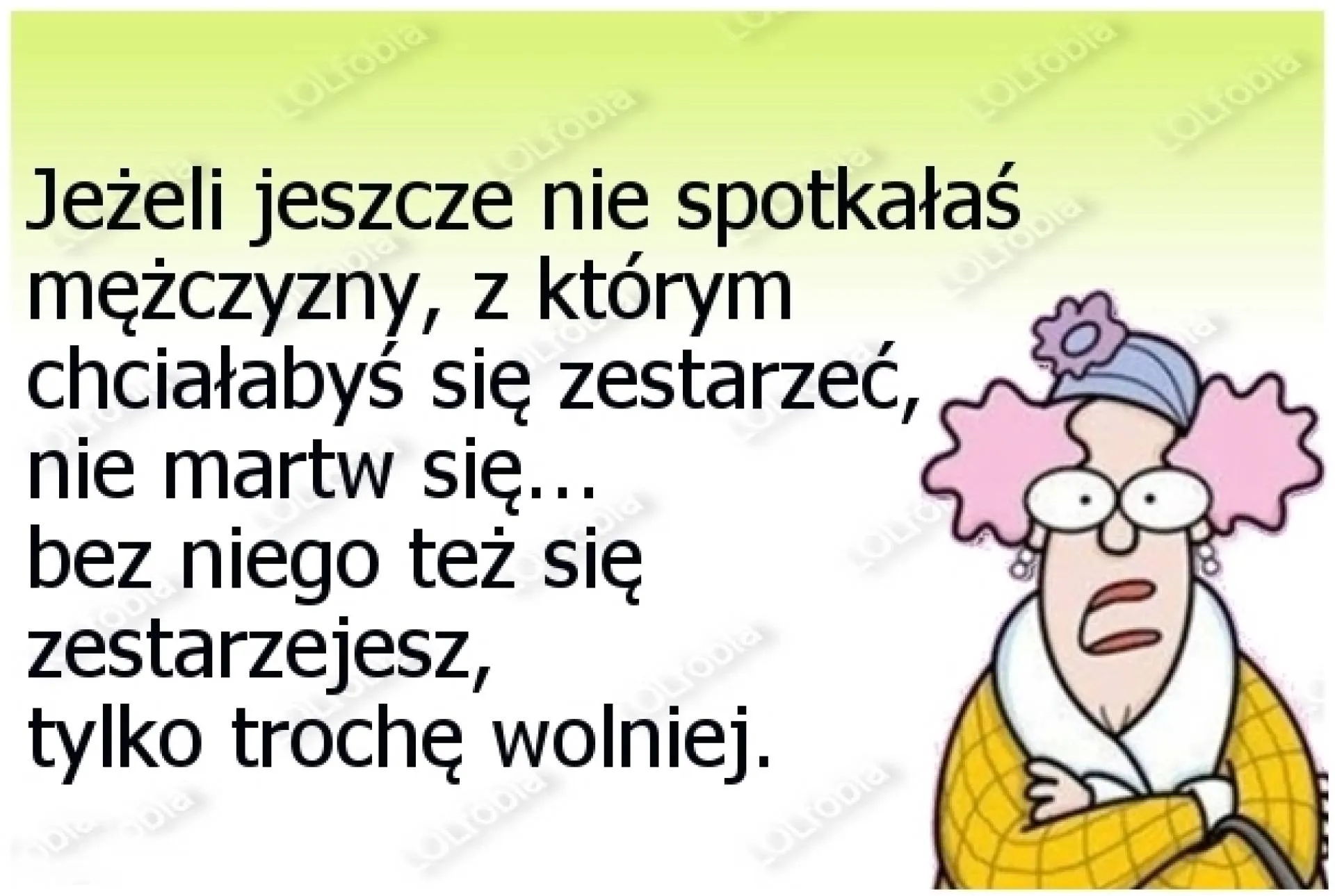 Na pocieszenie