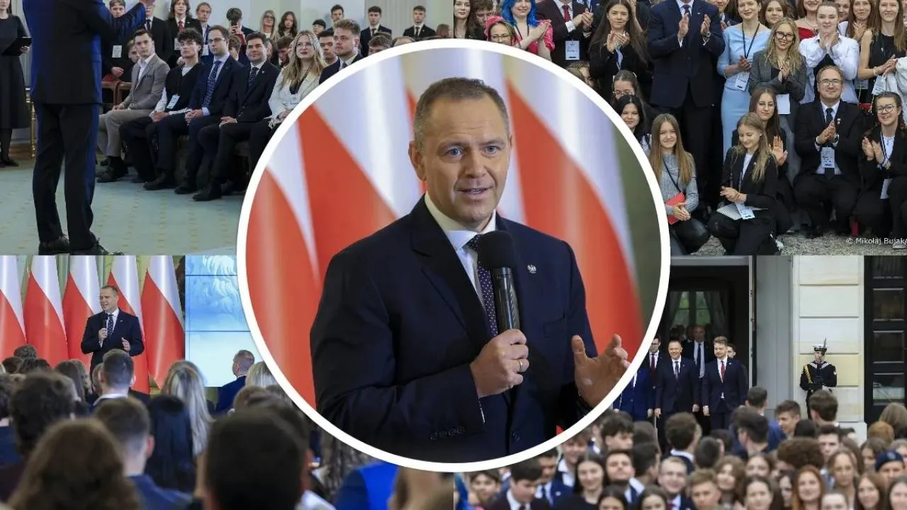 Prezydent Nawrocki spotkał się z młodzieżą. "Jesteście elitą". ZOBACZ ZDJĘCIA