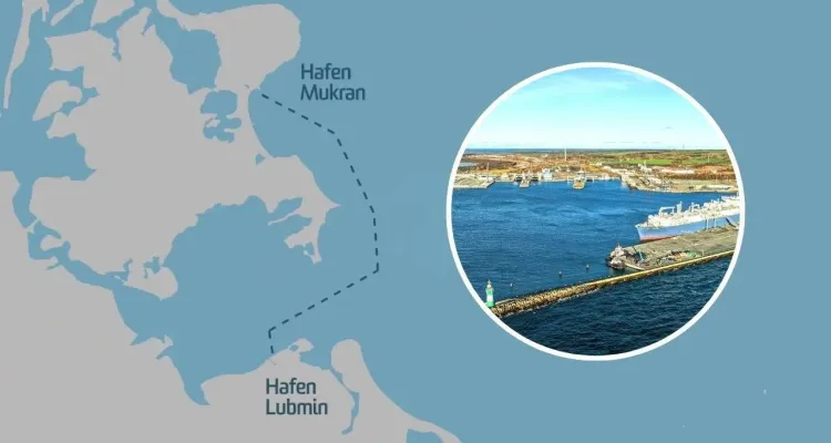 W miejscu Nord Stream, tuż przy polskiej granicy Niemcy budują coś bezprecedensowego