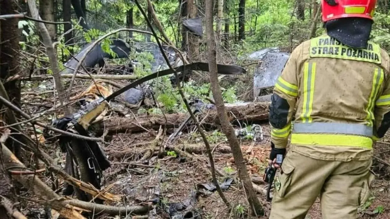 Katastrofa śmigłowca w Małopolsce. Prokuratura podała prawdopodobną przyczynę tragedii