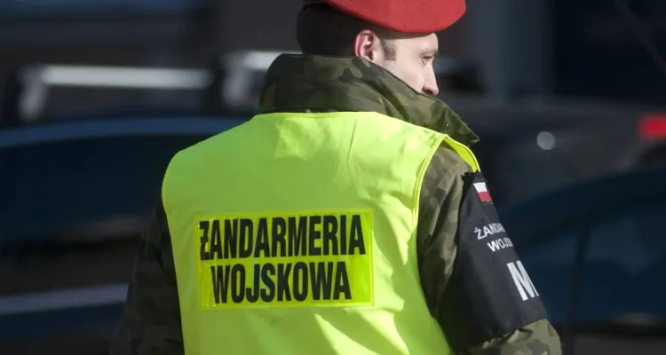Fałszywy alarm w komendzie Żandarmerii Wojskowej. Sprawca aresztowany