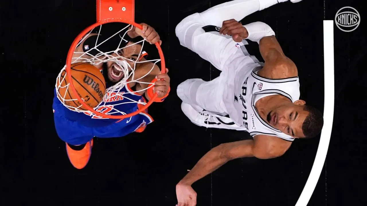 Dreszczowiec w finałach NBA. Knicks wygrywają w San Antonio [WIDEO]