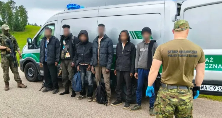 Już ponad 450 nielegalnych migrantów zatrzymano w Polsce. Da