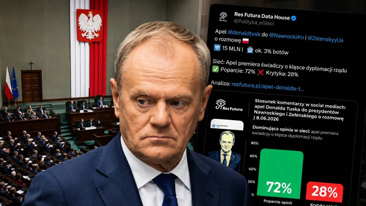Tusk zaapelował do Nawrockiego i Zełenskiego. Polacy wskazali winnego