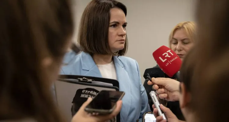 Sprawa więźniów politycznych na Białorusi. Cichanouska: Rozm
