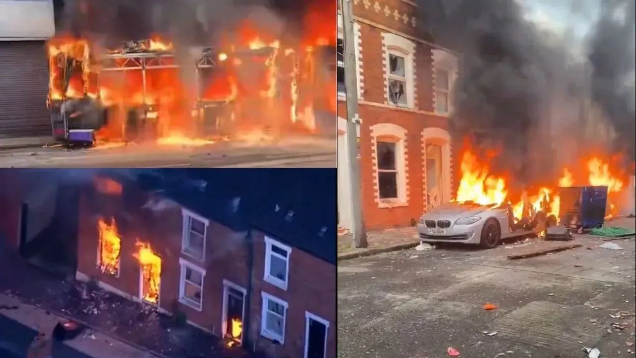 Belfast w nocy zapłonął. Zamieszki po brutalnym ataku sudańskiego nożownika