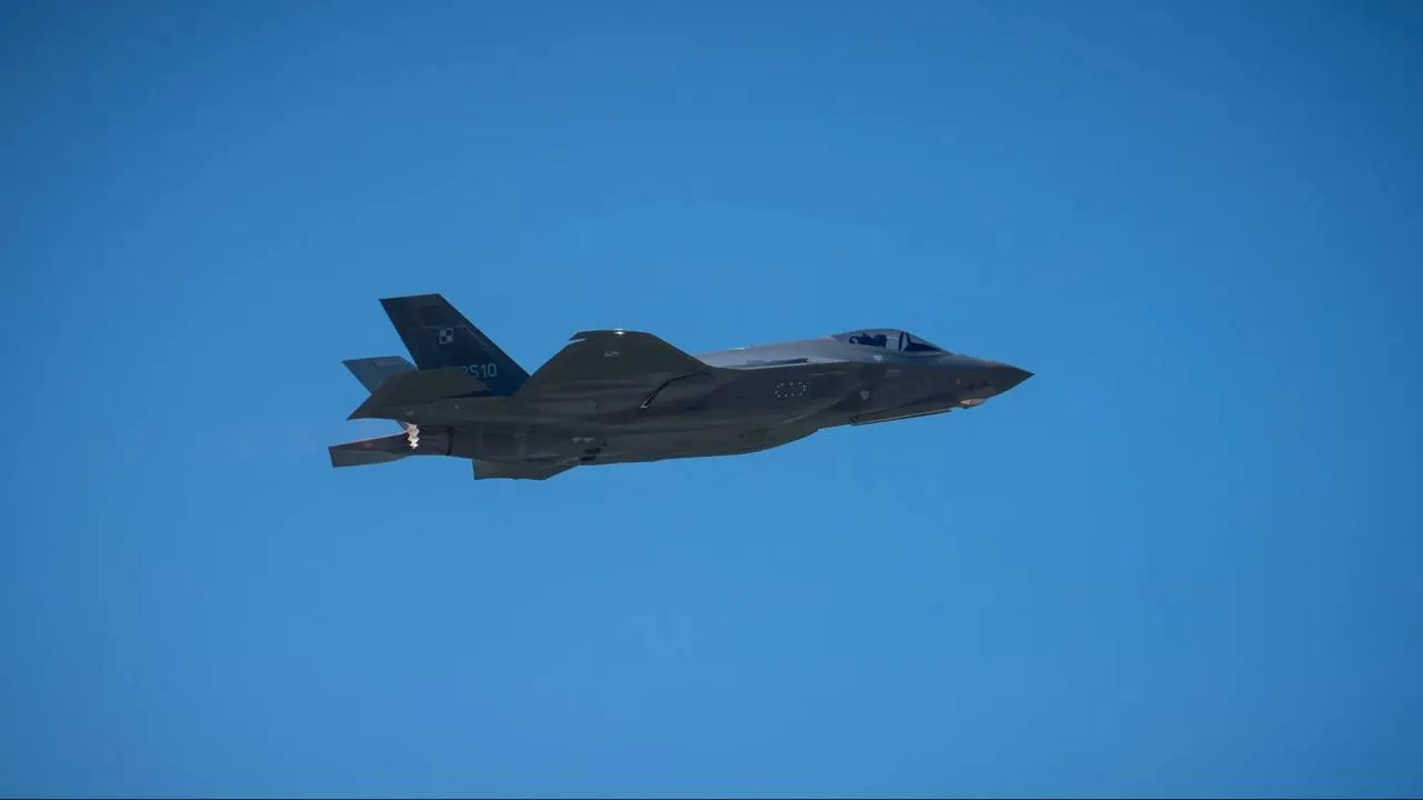 F-35 przelecą nad Polską. Sprawdź trasę i harmonogram