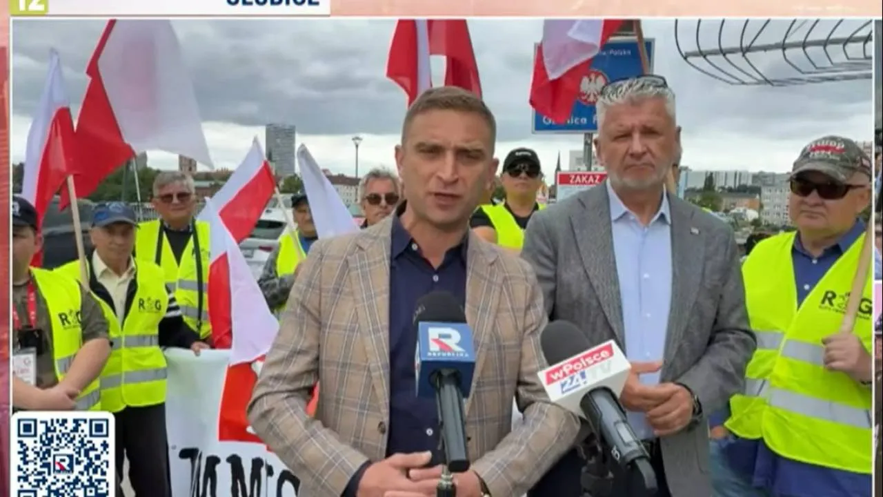 "Nie wierzymy Tuskowi ani Unii Europejskiej". Bąkiewicz zapowiada dalsze patrole na granicy