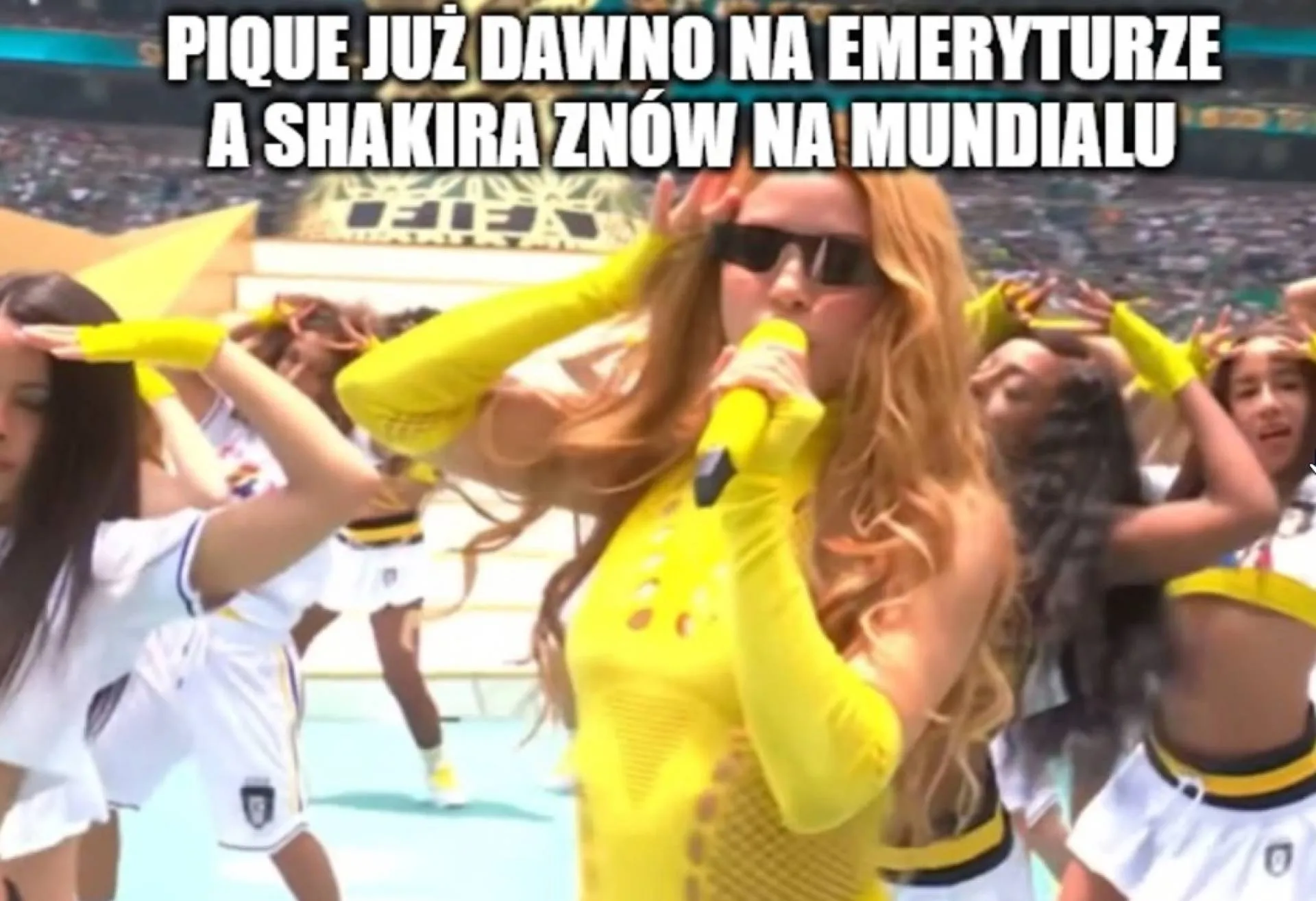 Shakira na otwarciu