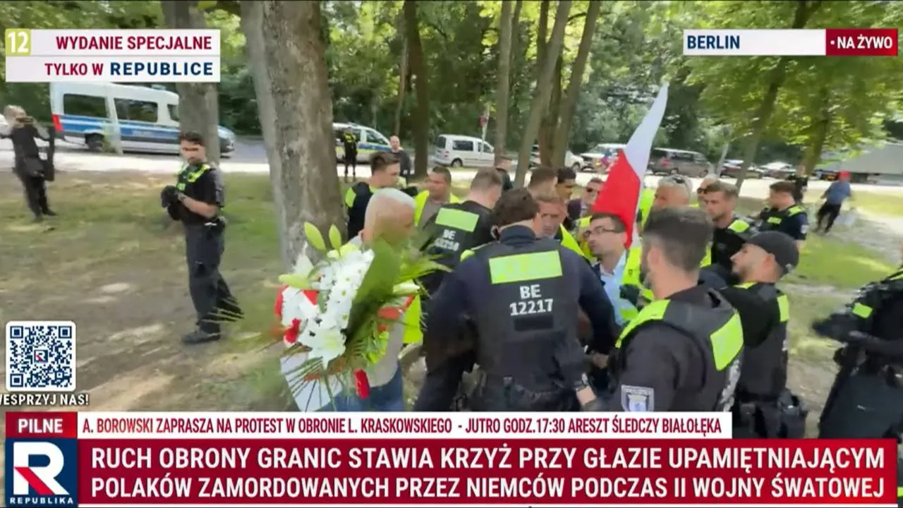 Janusz Kowalski po ataku na ROG w Berlinie: tak wygląda wolność słowa po niemiecku