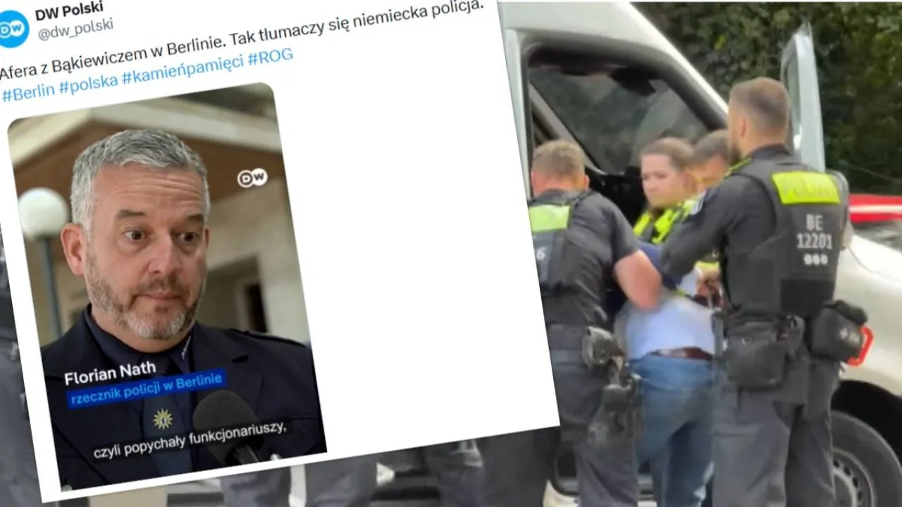 Skandaliczne słowa rzecznika berlińskiej policji o pobitych Polakach. Mocna reakcja Michała Rachonia