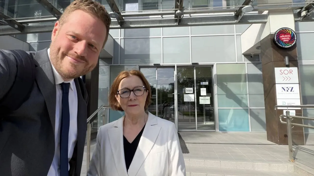 Kontrola poselska w Szpitalu Południowym. "Prezes Łukasik odmówiła przekazania dokumentów"