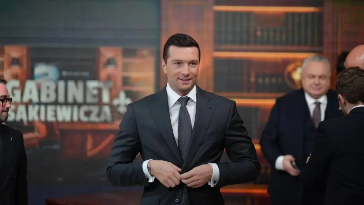 Bardella w "Gabinecie Sakiewicza": Z patriotycznym głosem Polski zdołamy zbudować nową architekturę europejską