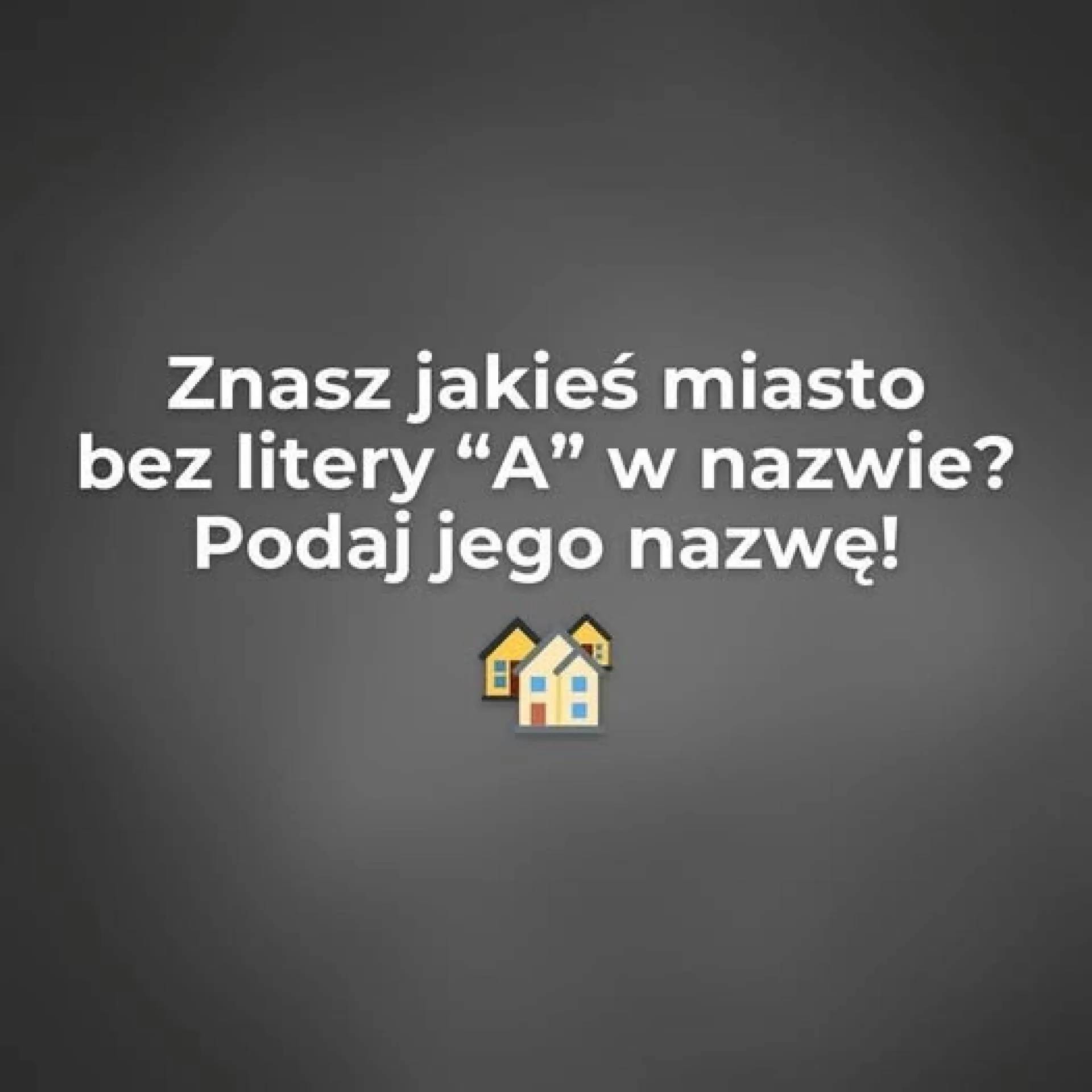 Jakieś pomysły?