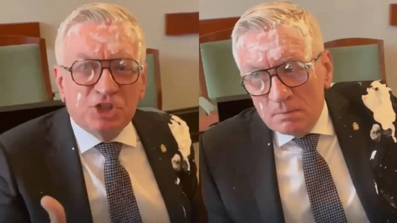 Lisiewicz: Kuriozalne represje za rzut tortem w Jaśkowiaka! Zakaz zbliżania się do… urzędu miejskiego