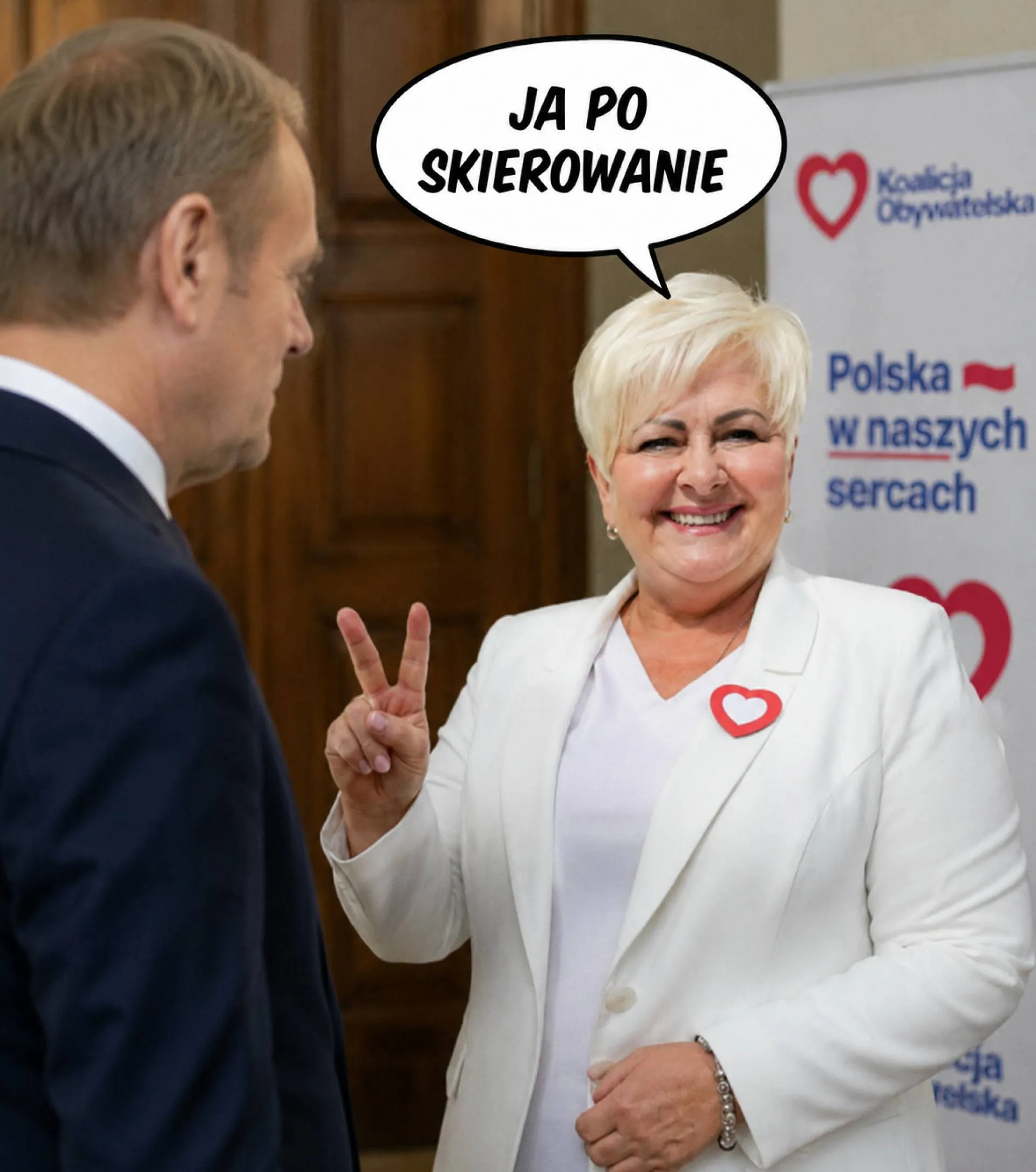 Pępek i Tusk