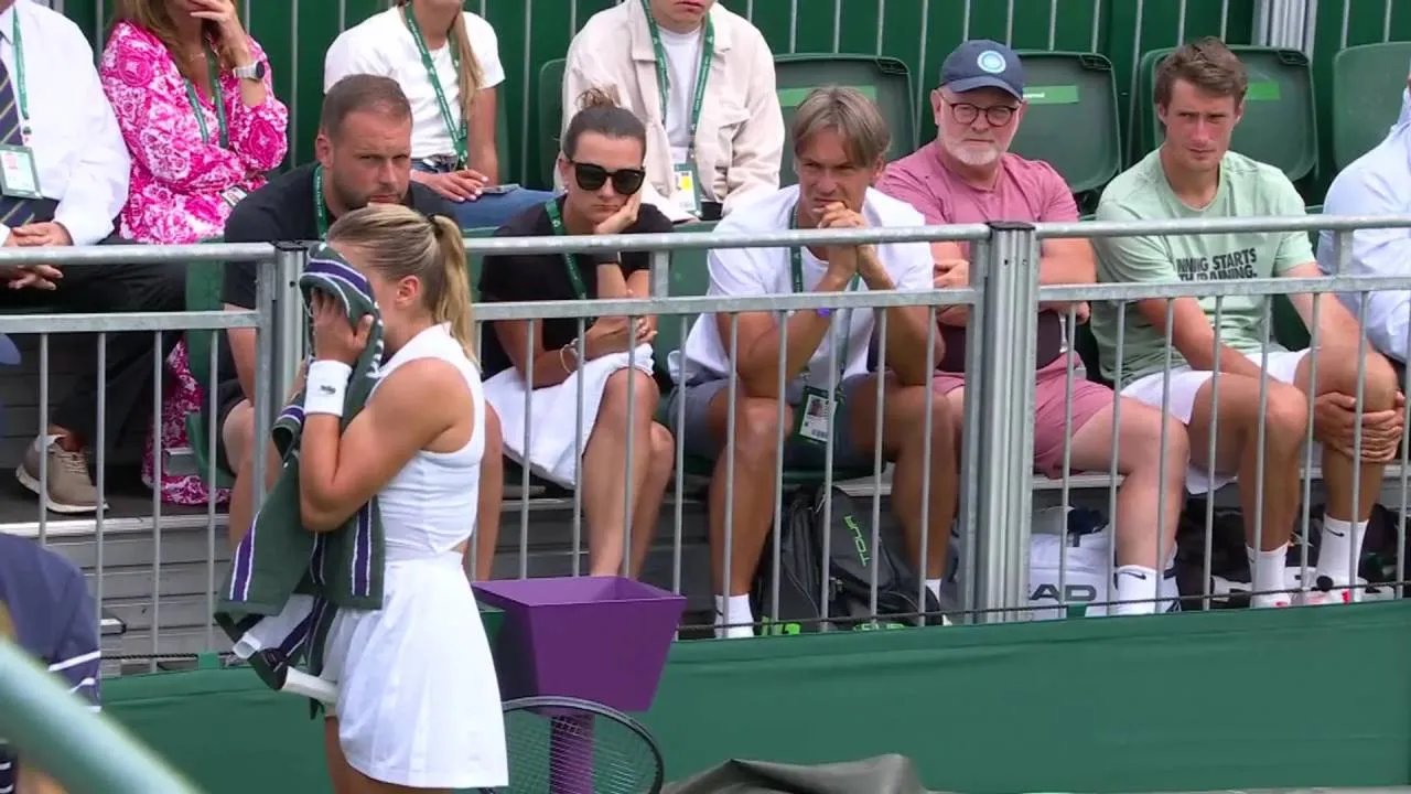 Dramat Mai Chwalińskiej na Wimbledonie. Olbrzymi pech Polki