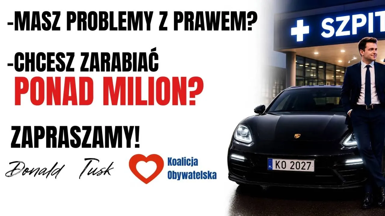 Afera szpitalna. PiS rozpoczyna kampanię banerową