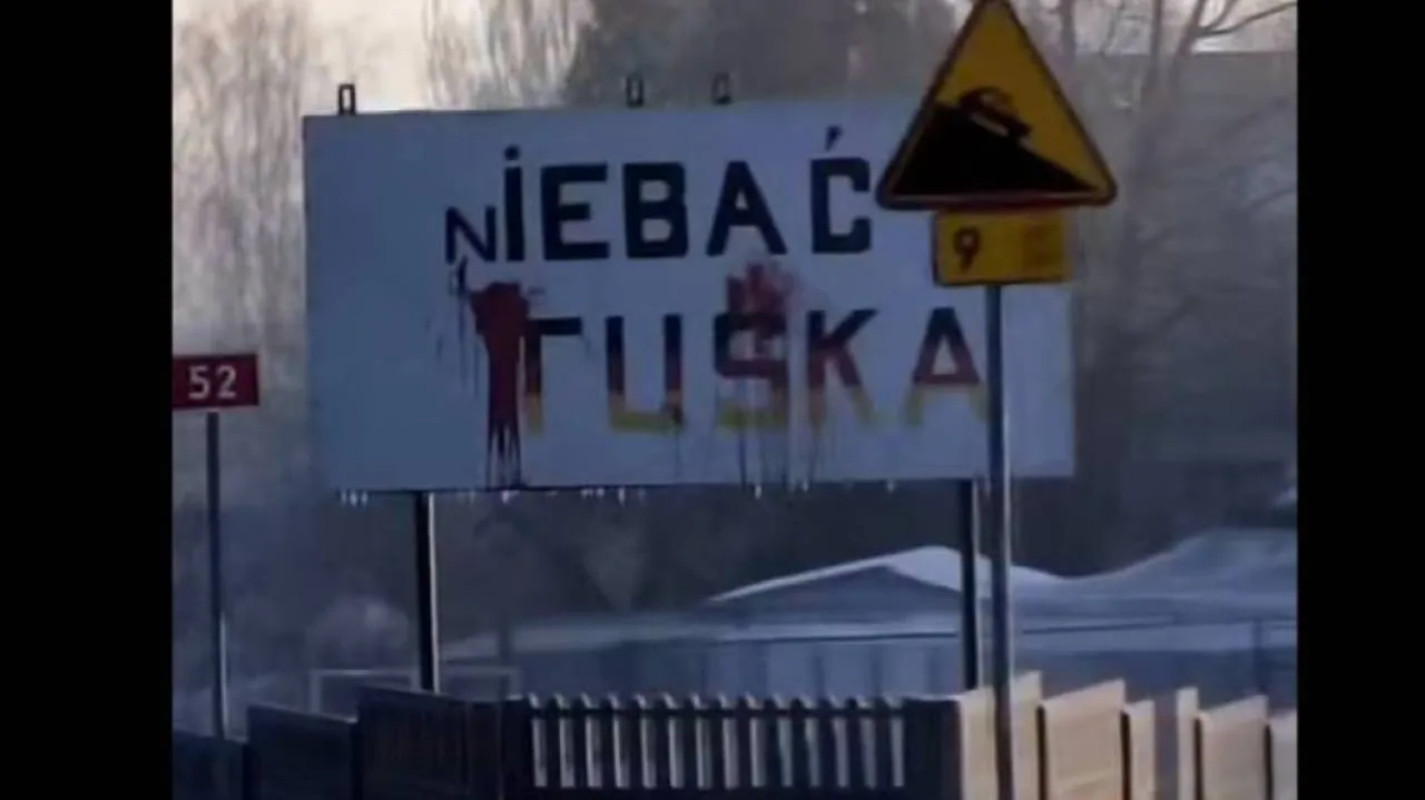 Zarzuty za "Nie bać Tuska". "Próba zastraszenia każdego, kto myśli inaczej"