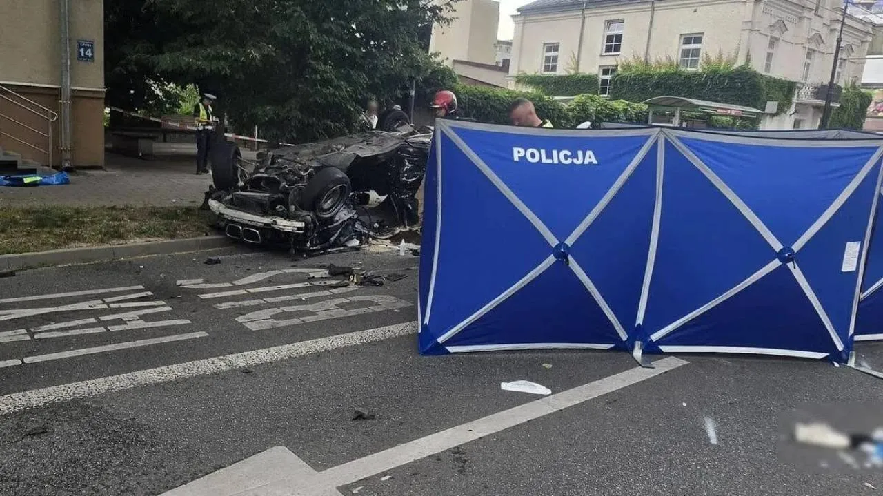 Karambol w centrum Lublina. Zginęła kobieta, a siedmioro poszkodowanych trafiło do szpitala