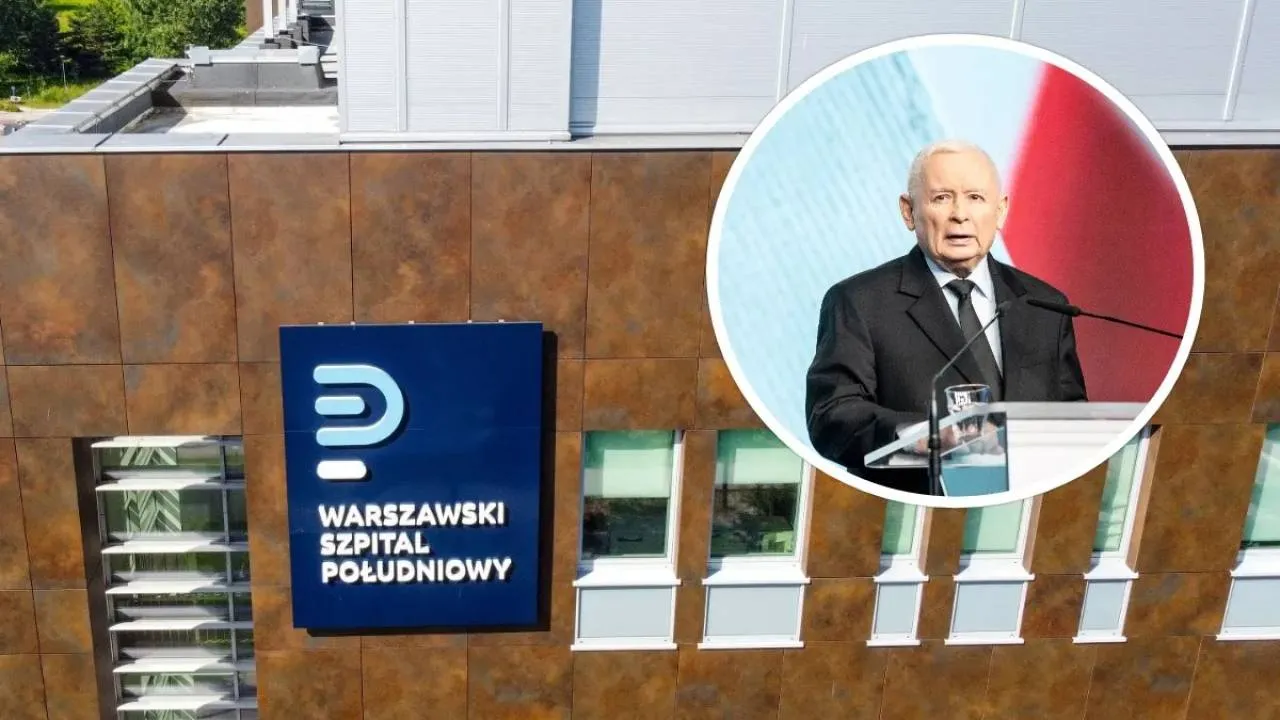 Szpital Południowy jak „łowcy skór"? Kaczyński nie przebierał w słowach