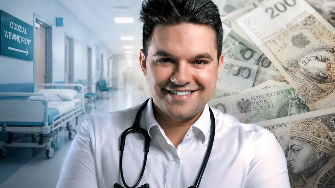 18 godzin dziennie i niemal 500 godzin w miesiącu. Nowe fakty o pracy Kacprzyka w szpitalach