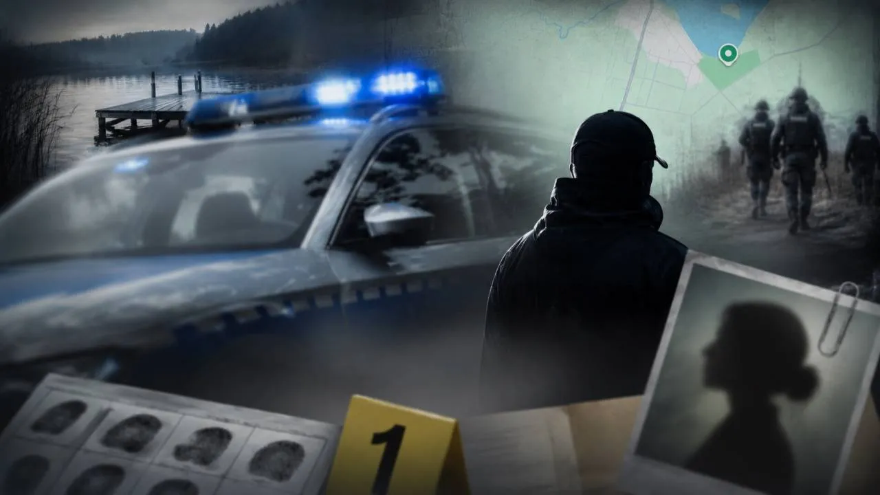 Zwłoki kobiety w domu pod Kielcami. Policyjna obława na jej męża