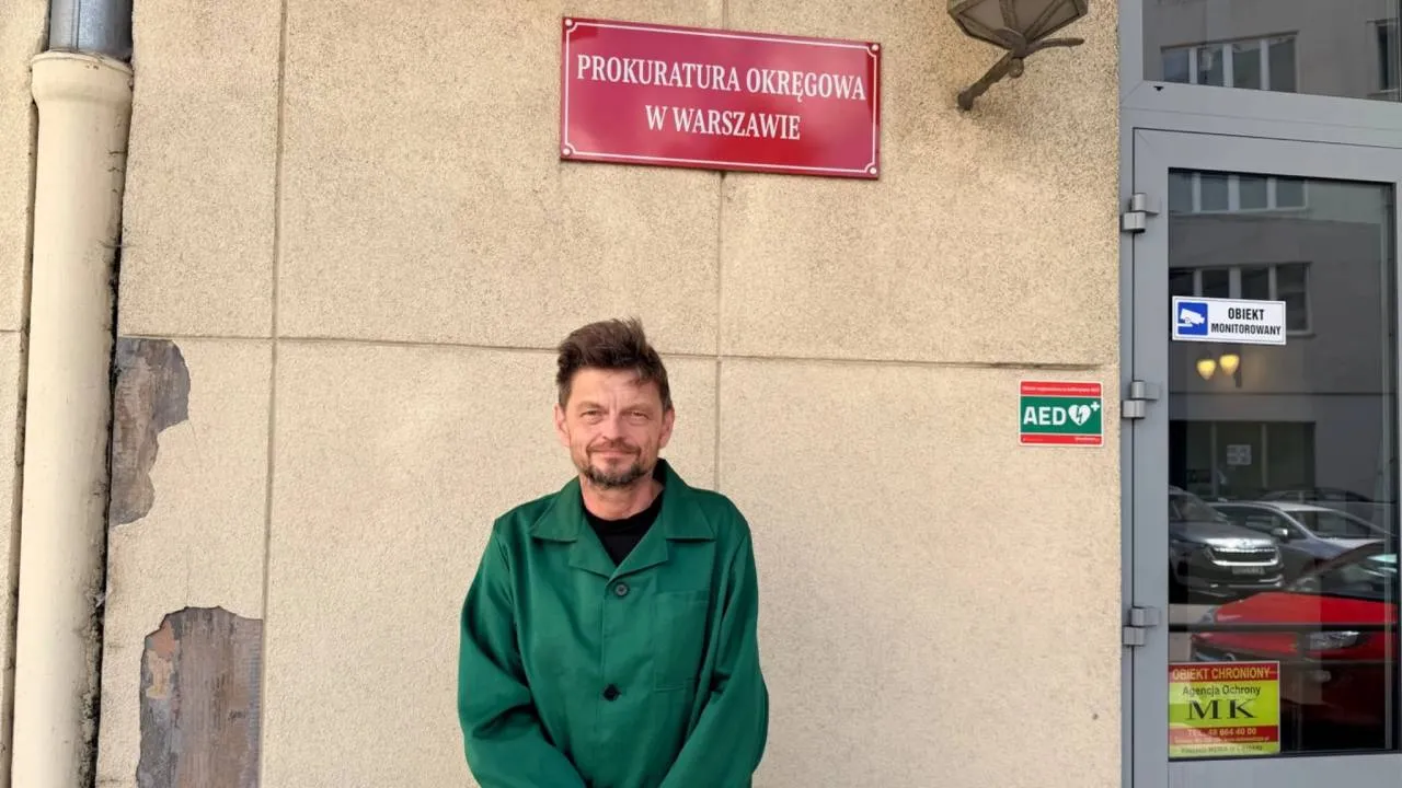 Leszek Kraskowski opisał pierwszy dzień na wolności. "Jestem bezdomny"