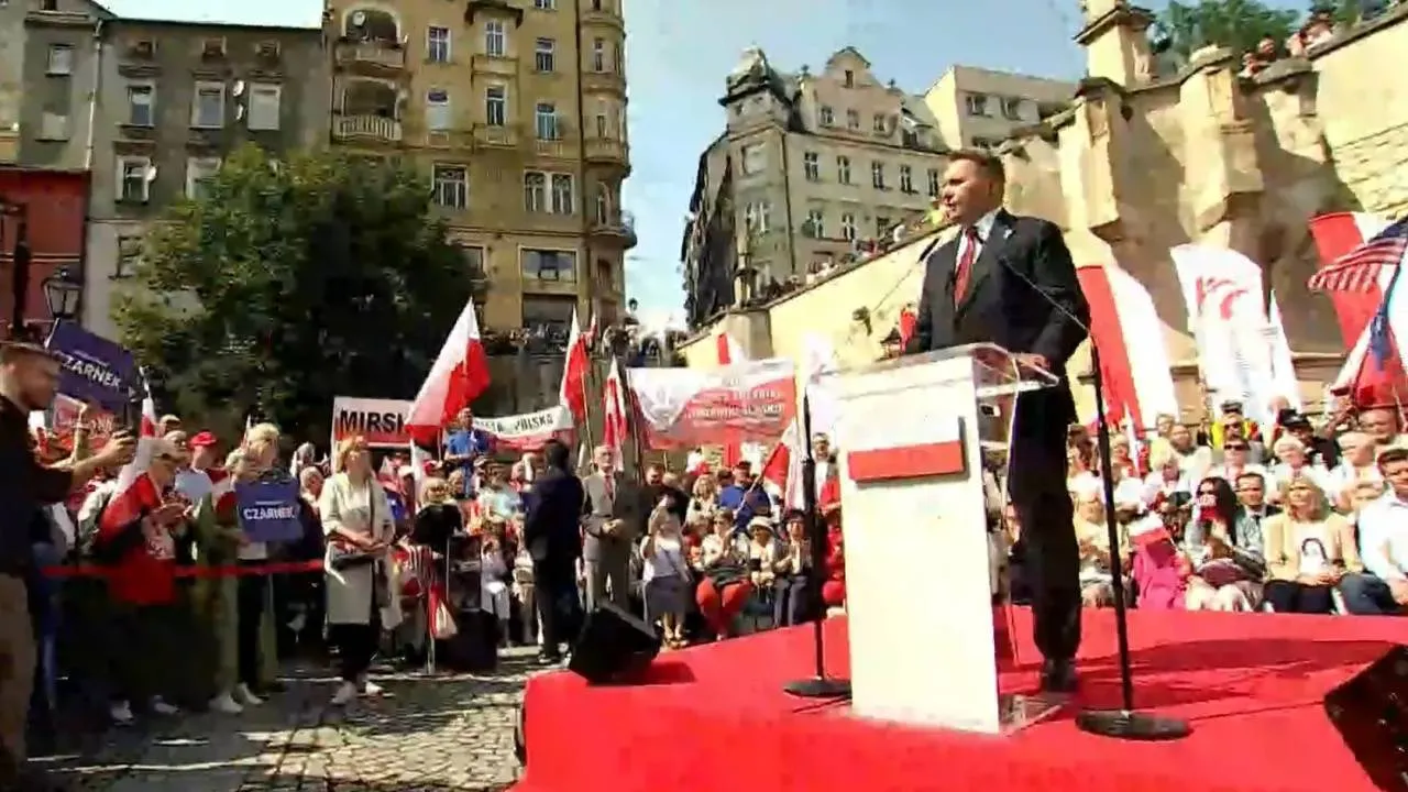 Powódź i „101 afer". Ostre wystąpienie Czarnka w Kłodzku. „To jest skandal!"