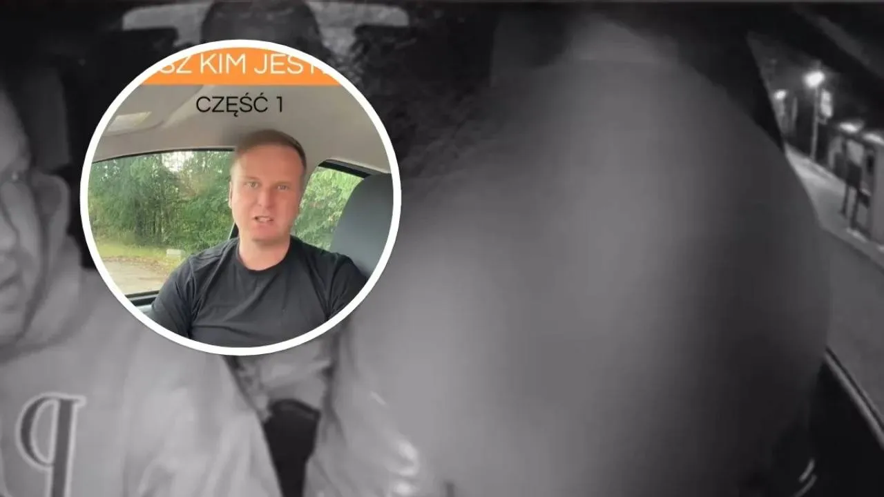 Działacz KO i awantura w aucie. Przeprosiny? Taksówkarza nazwał "patostreamerem"