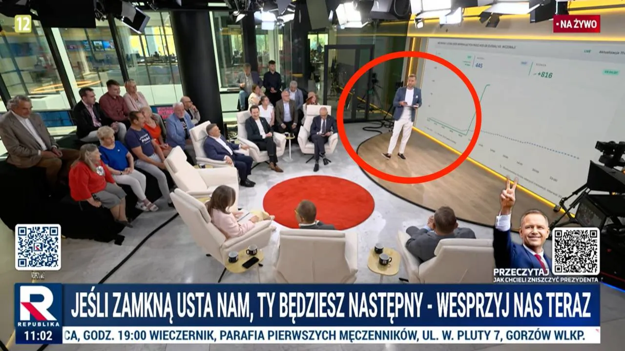 15 złotych na pacjenta. Telefon do marszałka na żywo w Republice. "Dobrej niedzieli życzę"