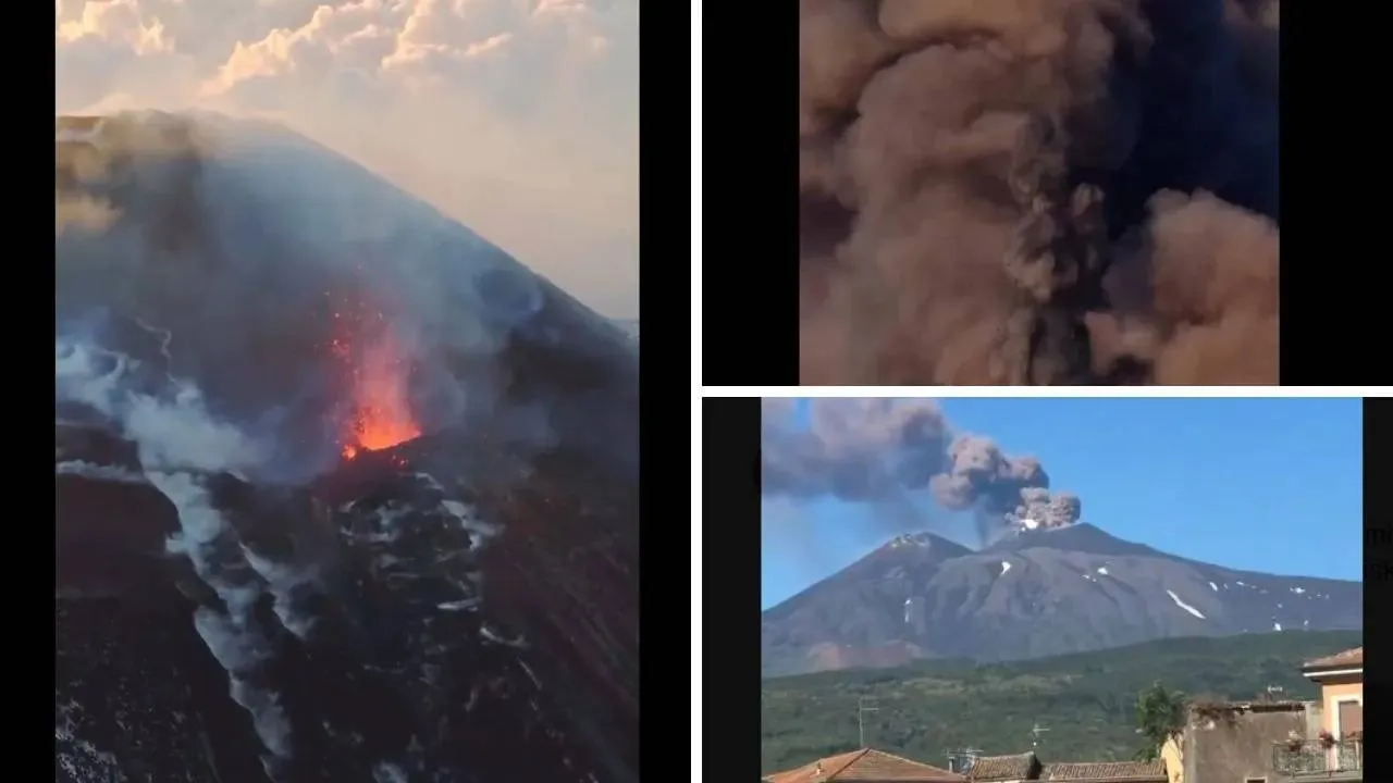 Etna znów aktywna. W Katanii zamknięto lotnisko