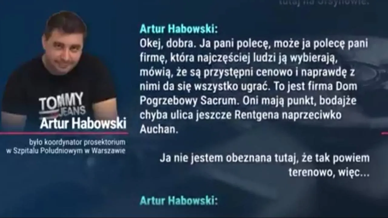 Taśmy z prosektorium Szpitala Południowego. Republika ujawnia nagrania
