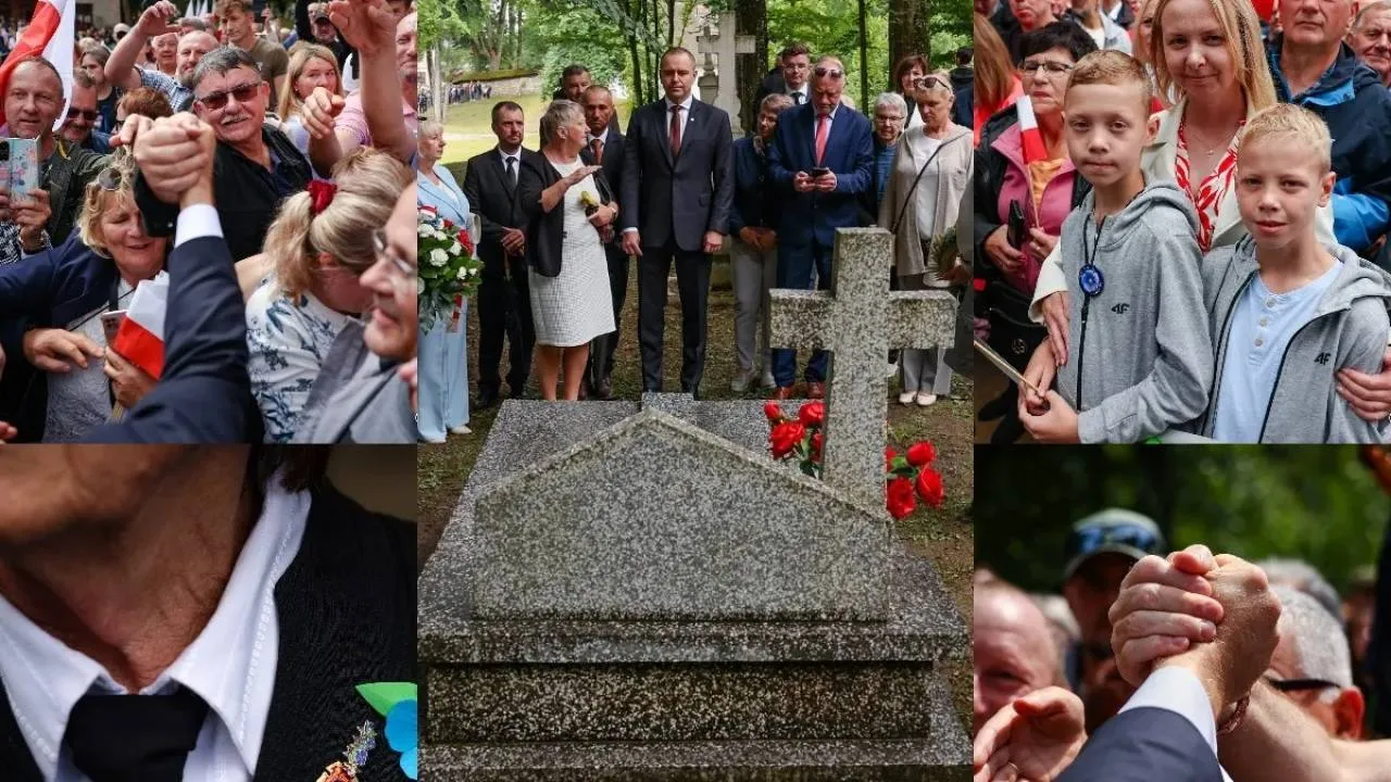 Prezydent Nawrocki oddał hołd ofiarom Rzezi Wołyńskiej. ZOBACZ ZDJĘCIA