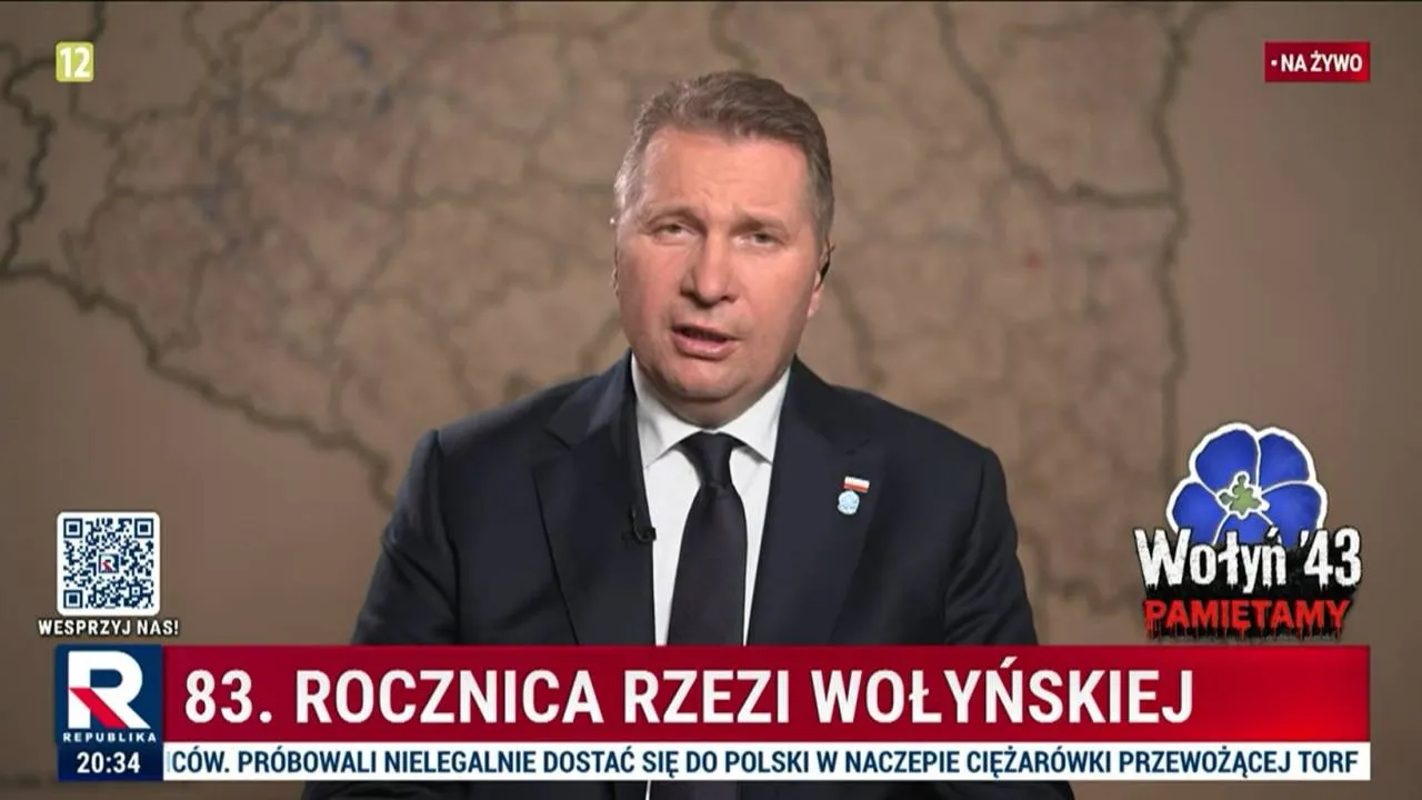 „To tak, jakby Niemcy nazwali jednostkę imieniem Waffen-SS”. Czarnek: Pojednanie z Ukrainą jest uwarunkowane