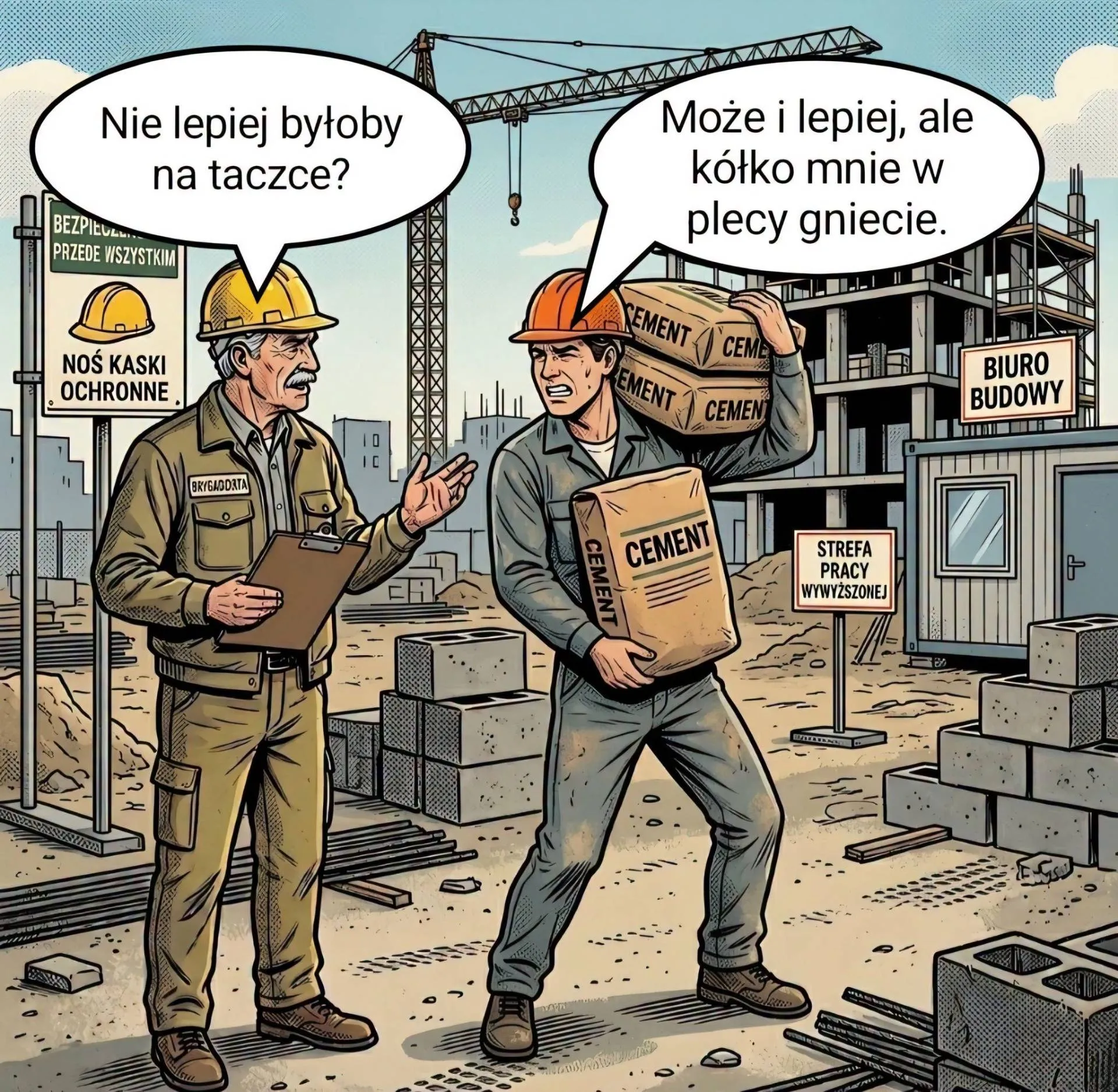 Na budowie
