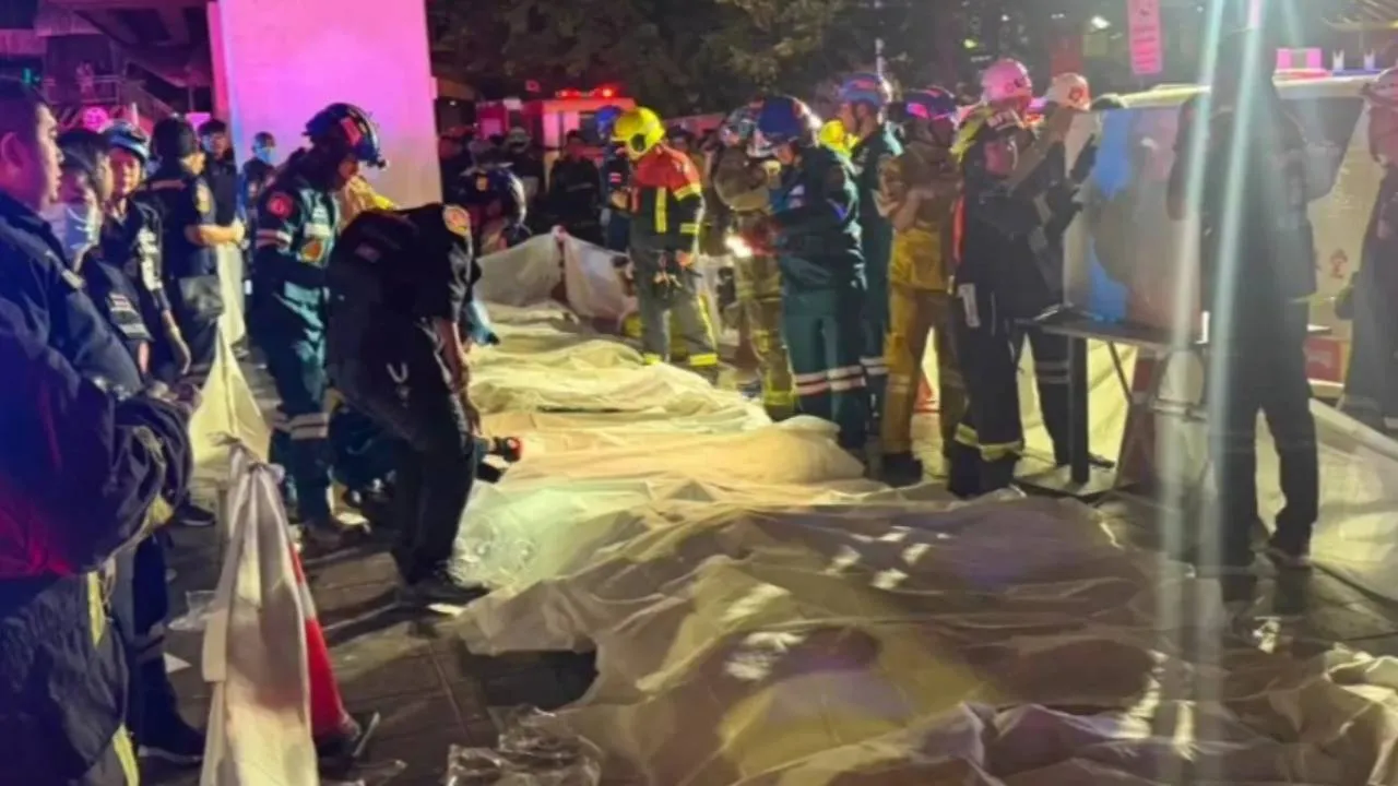 Tragiczny pożar w klubie. Dziesiątki ofiar śmiertelnych i rannych [WIDEO]