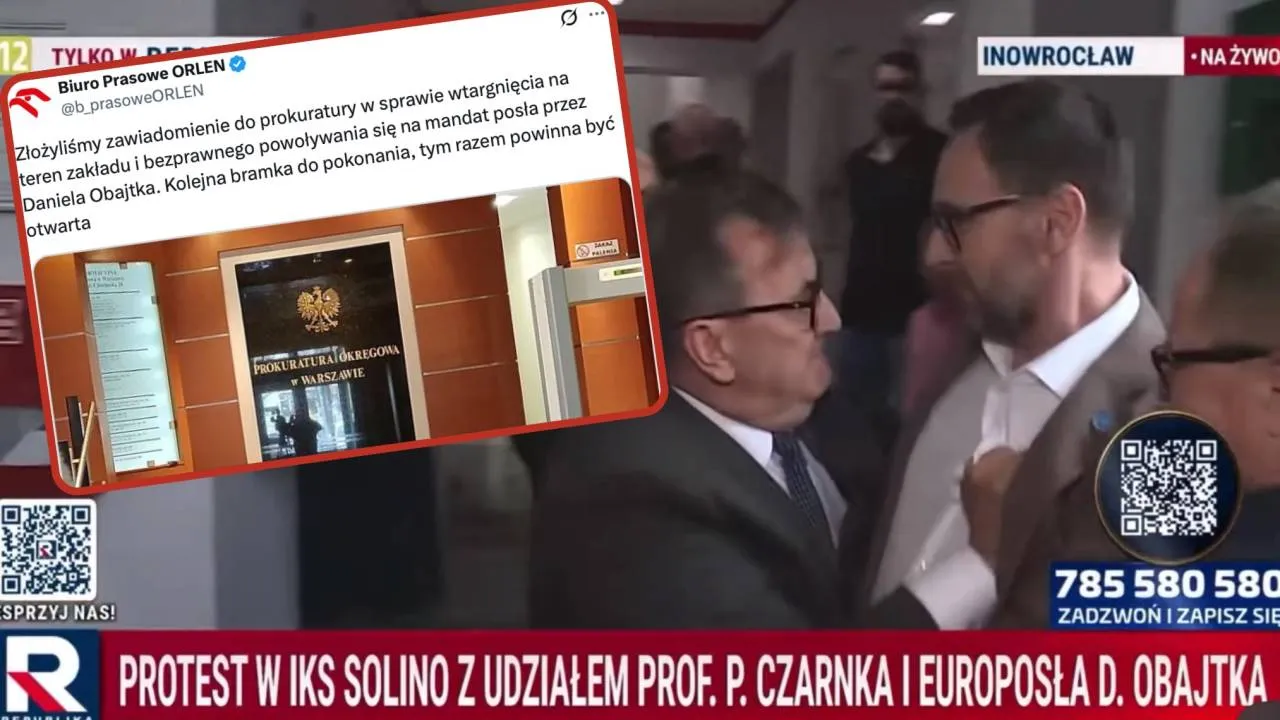 Obajtek poszarpany i zwyzywany w Solino. Orlen... zawiadamia prokuraturę