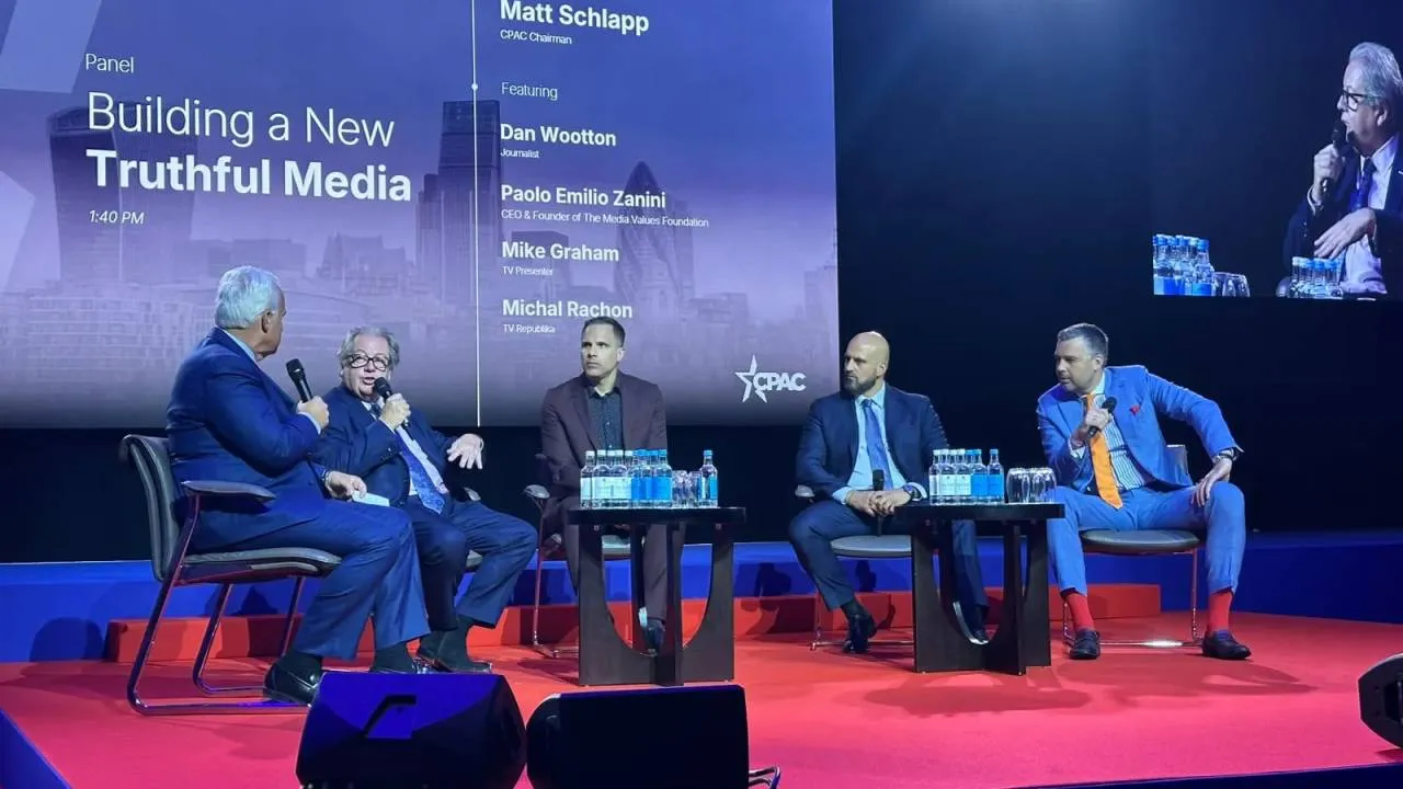 Rachoń na CPAC w Londynie. Dał przykład z Polski. "To zrobiło z nas największą stację"