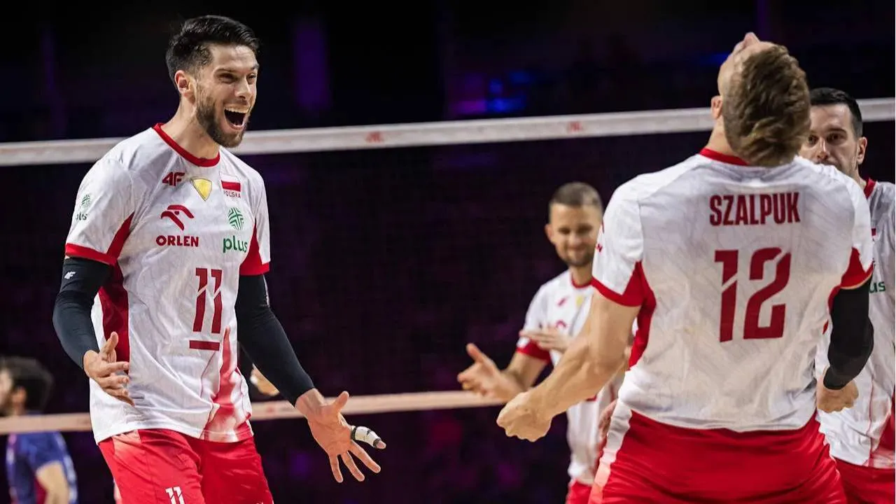 Polacy pokonali mistrzów olimpijskich. Biało-czerwoni meldują się w finałach VNL