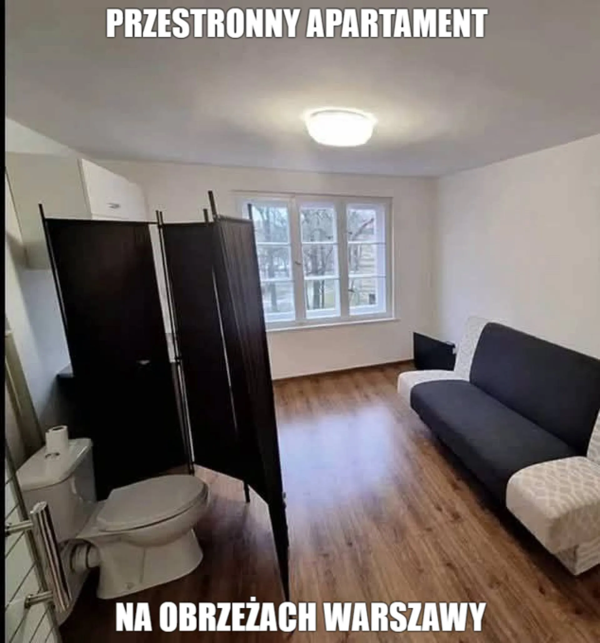 Apartament na obrzeżach Warszawy