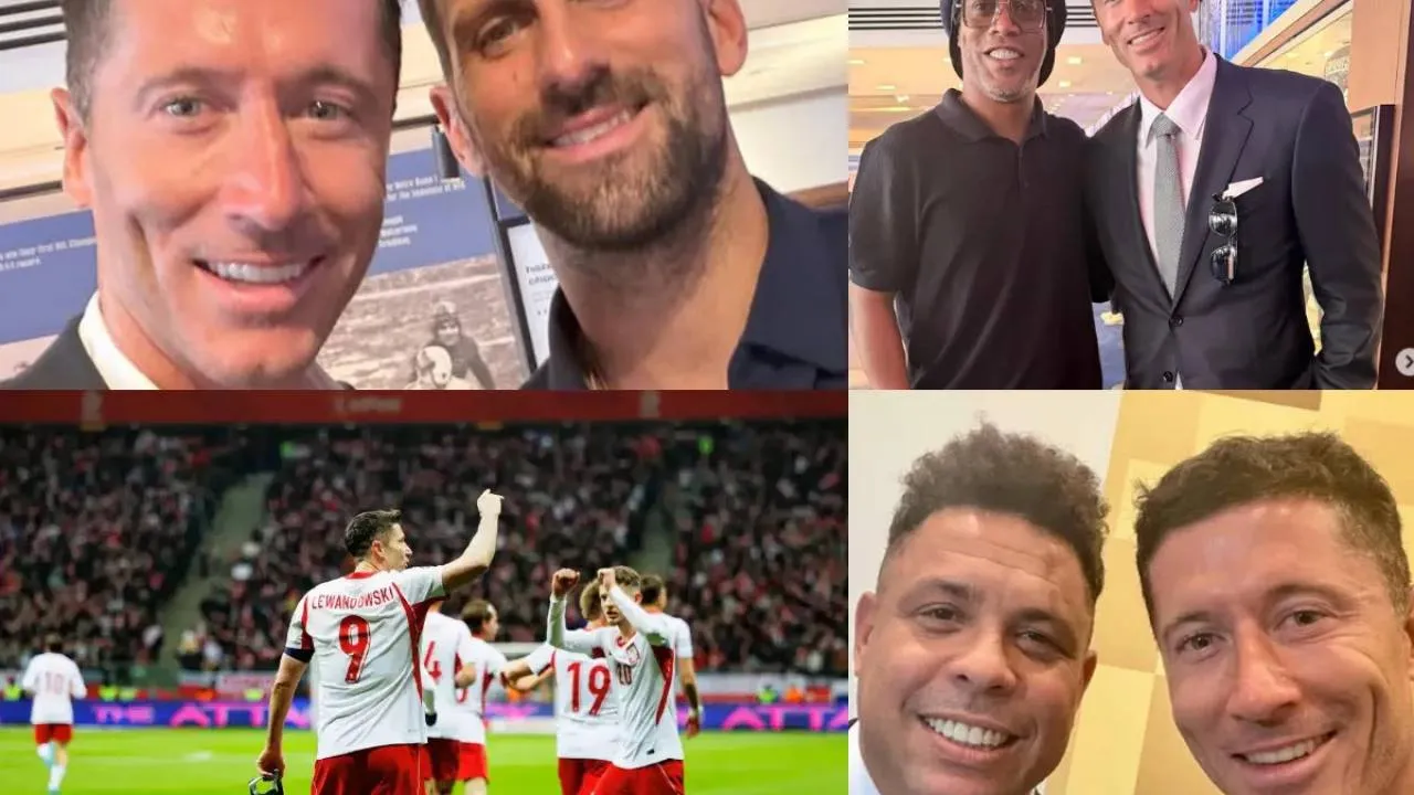 Robert Lewandowski wśród legend! Sensacyjne zdjęcia z finału mundialu obiegają świat