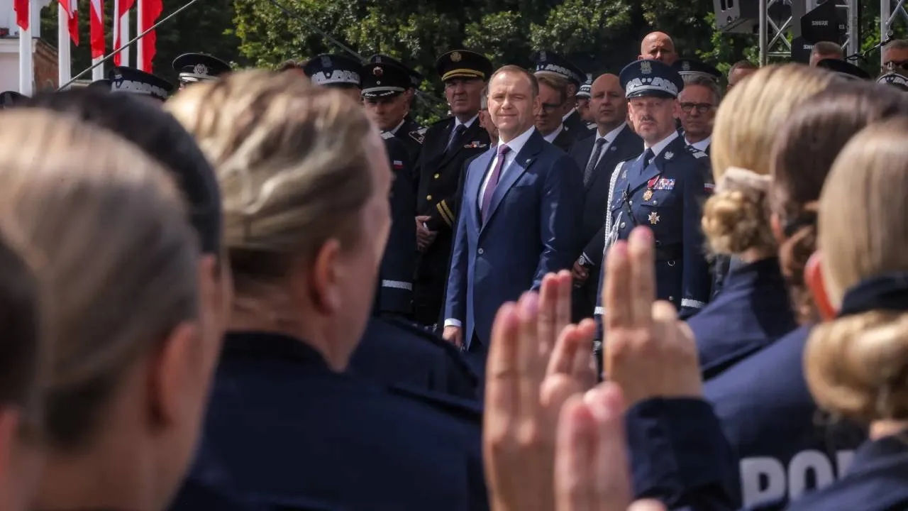 Prezydent Nawrocki: „Polska potrzebuje silnej policji”. Ważne przesłanie podczas święta