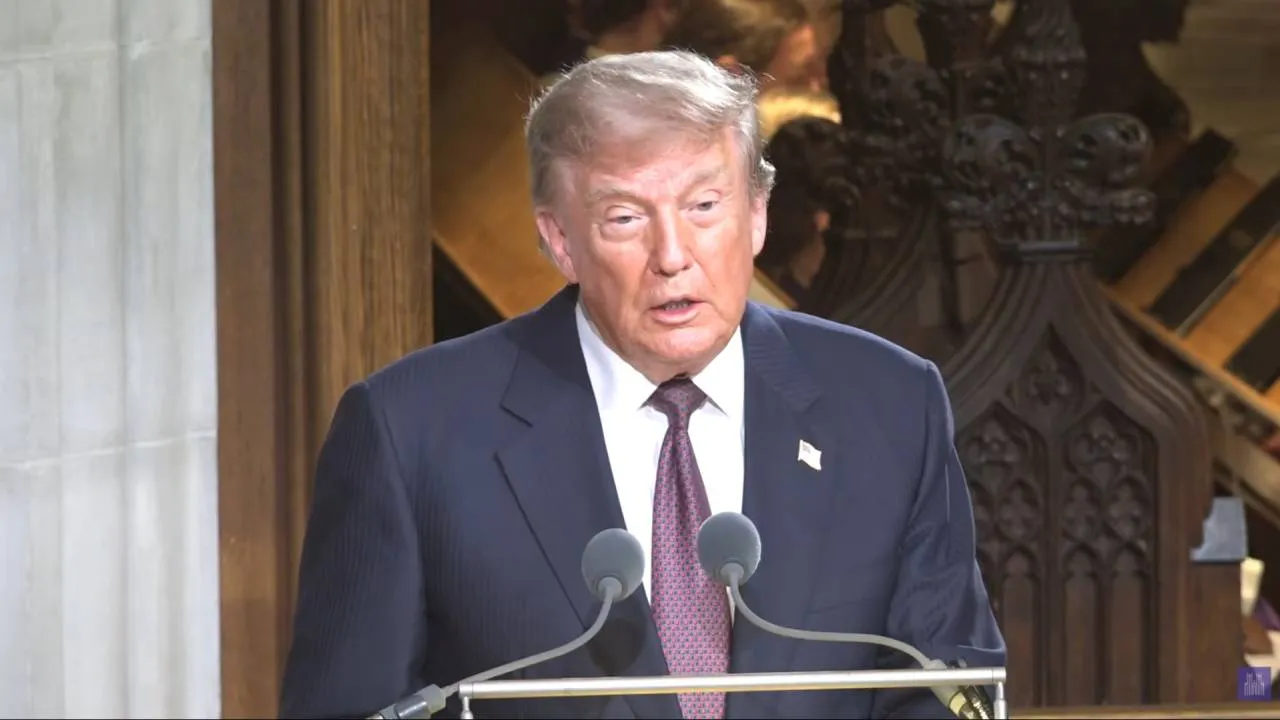 "Jeden z najważniejszych ludzi". Prezydent Donald Trump pożegnał Lindseya Grahama